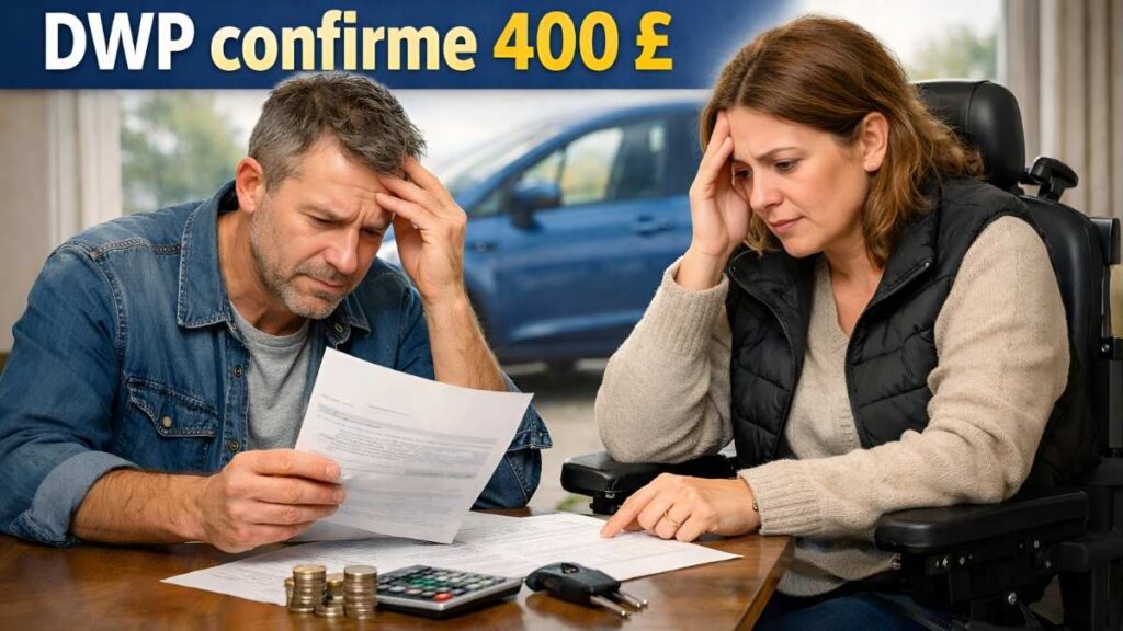 Augmentation du coût Motability 2026: DWP confirme 400 £ supplémentaires et annonce la date limite essentielle