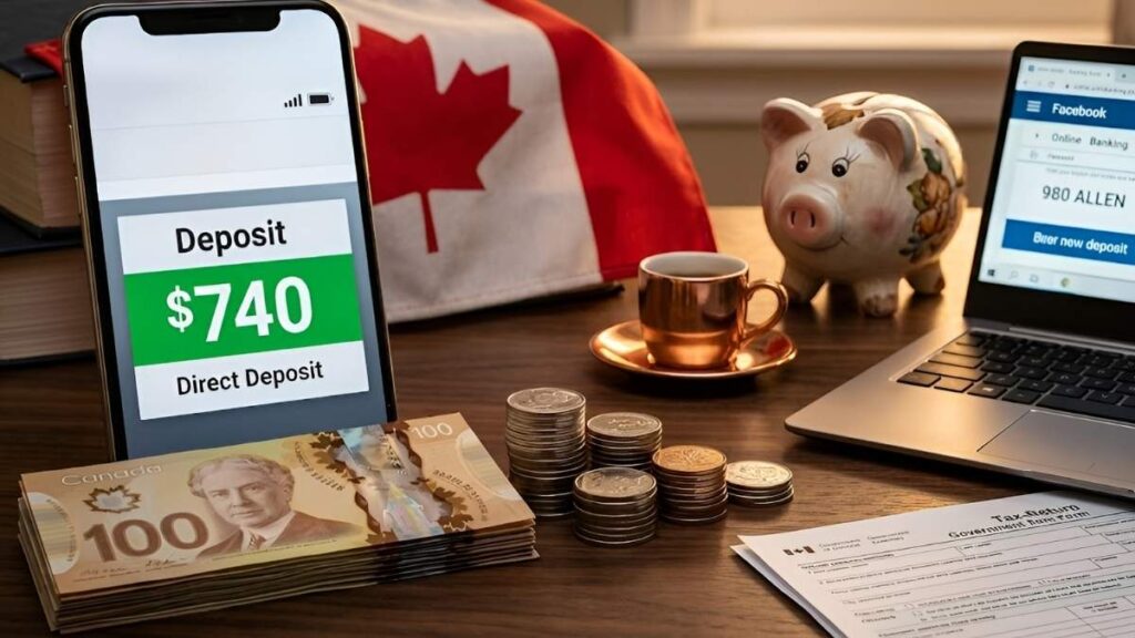 Fin des paiements réduits de TPS 2026: Dépôt direct de 740 $ par l’ARC en avril expliqué clairement avec conditions d’éligibilité et impact sur le budget des ménages